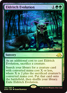 Eldritch Evolution - Foil - Prerelease Promo