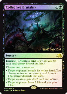 Collective Brutality - Foil - Prerelease Promo