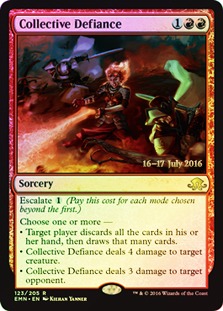 Collective Defiance - Foil - Prerelease Promo