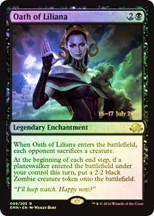 Oath of Liliana - Foil - Prerelease Promo