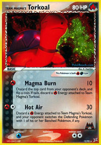 Team Magmas Torkoal - 12/95 - Holo Rare