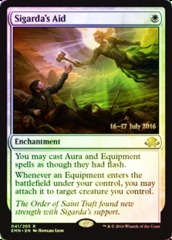 Sigarda's Aid - Foil - Prerelease Promo