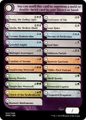 Checklist Card - Eldritch Moon