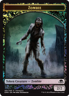 Zombie Token - Foil - Prerelease Promo