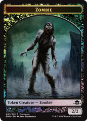 Zombie Token - Double Sided Prerelease Foil