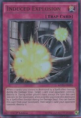 Induced Explosion - MVP1-EN009 - Ultra Rare - 1st Edition