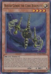 Buster Gundil the Cubic Behemoth - MVP1-EN035 - Ultra Rare - 1st Edition