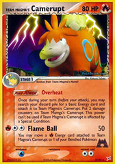 Team Magma's Camerupt - 19/95 - Rare