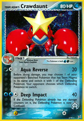 Team Aqua's Crawdaunt - 2/95 - Holo Rare