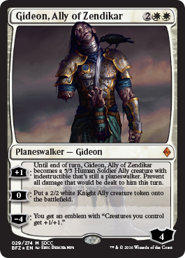 Gideon, Ally of Zendikar - SDCC 2016
