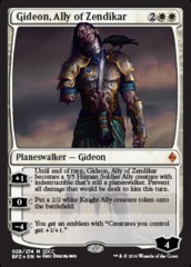 Gideon, Ally of Zendikar - SDCC 2016 Exclusive Promo