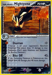 Team Magma's Mightyena - 21/95 - Rare