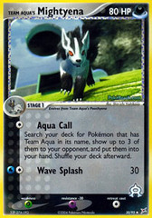 Team Aqua's Mightyena - 30/95 - Uncommon