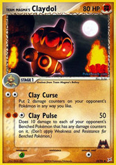 Team Magma's Claydol - 33/95 - Uncommon