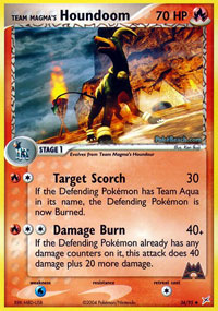 Team Magma's Houndoom - 34/95 Uncommon