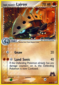 Team Magma's Lairon - 36/95 Uncommon