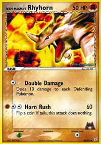 Team Magmas Rhyhorn - 38/95 - Uncommon