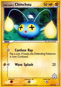 Team Aquas Chinchou - 49/95 - Common
