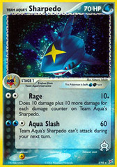 Team Aqua's Sharpedo - 5/95 - Holo Rare