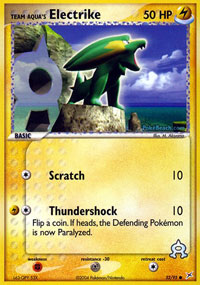 Team Aquas Electrike - 52/95 - Common
