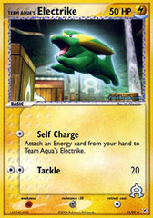 Team Aqua's Electrike - 53/95 - Common