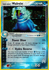 Team Aqua's Walrein - 6/95 - Holo Rare