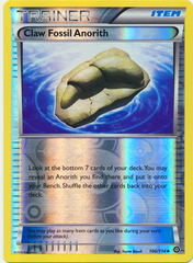 Claw Fossil Anorith - 100/114 - Uncommon - Reverse Holo