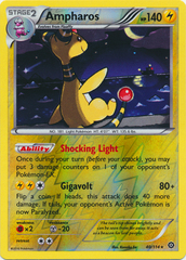 Ampharos - 40/114 - Holo Rare - Reverse Holo