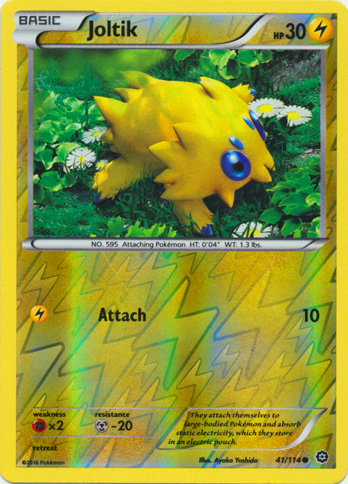 Joltik - 41/114 - Common - Reverse Holo