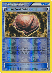 Armor Fossil Shieldon - 98/114 - Uncommon - Reverse Holo