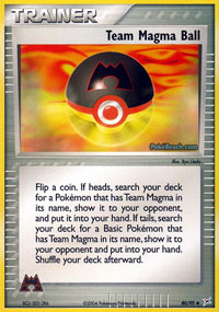 Team Magma Ball - 80/95 Uncommon