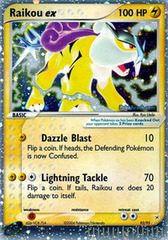 Raikou-EX - 92/95 - Rare Holo EX