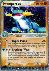 Swampert-EX - 95/95 - Rare Holo EX