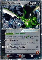 Rocket's Scyther-EX - 102/109 - Rare Holo EX