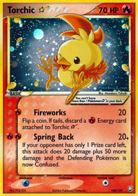 Torchic * - 108/109 - Shiny Rare Holo
