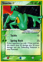 Treecko ☆ - 109/109 - Gold Star - Ultra Rare