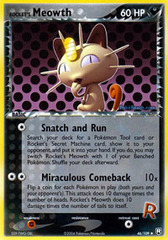 Rocket's Meowth - 46/109 - Uncommon