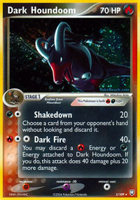 Dark Houndoom - 5/109 - Holo Rare
