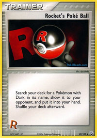 Rockets Poke Ball - 89/109 - Uncommon