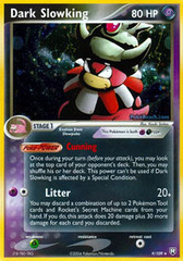 Dark Slowking - 9/109 - Holo Rare