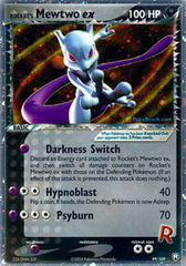 Rocket's Mewtwo-EX - 99/109 - Rare Holo EX