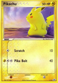 Pikachu - 6/10 - Common