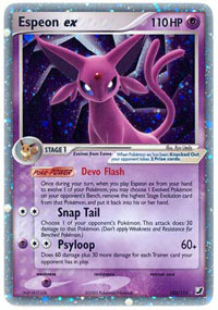 Espeon-EX - 102/115 - Rare Holo EX