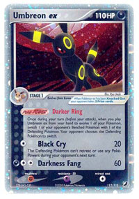 Umbreon ex - 112/115 - Rare Holo EX