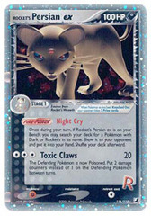 Rocket's Persian-EX - 116/115 - Rare Holo EX