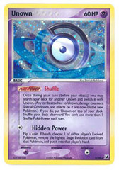 Unown D - D/28 - Holo Rare