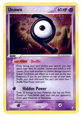 Unown Z - Z/28 - Holo Rare