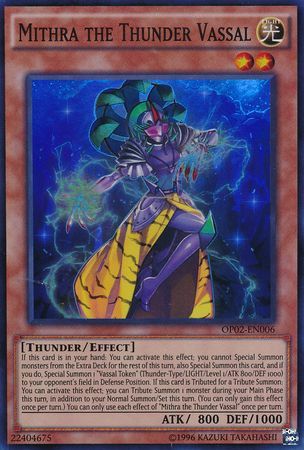 Mithra the Thunder Vassal - OP02-EN006 - Super Rare
