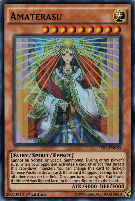 Amaterasu - TDIL-EN035 - Super Rare - 1st Edition