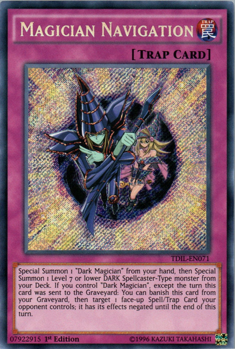 Magician Navigation - TDIL-EN071 - Secret Rare - 1st Edition